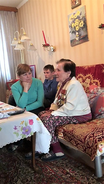 О былых сражениях рассказывает Надежда Михайловна Крючкова Рассказ ветерана 19 гвардейской стрелковой дивизии