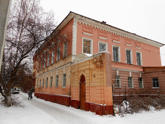 Здание, в котором располагался штаб 366-й стрелковой дивизии в 1941 году